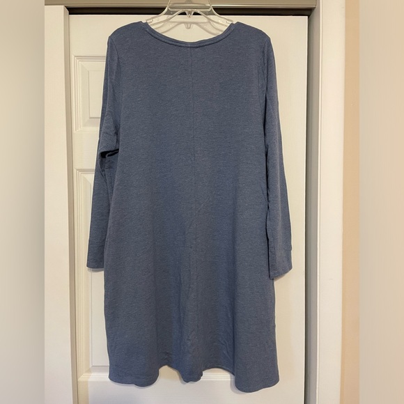 J. Jill Pure Jill Blue Shift Dress - Size XL - Picture 9 of 11